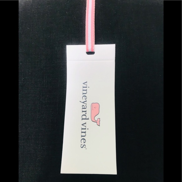 VINEYARD VINES BLACK LINEN COTTON PINTUCK SLEEVELESS CISCO SWING DRESS 4 NWT - Picture 6 of 8